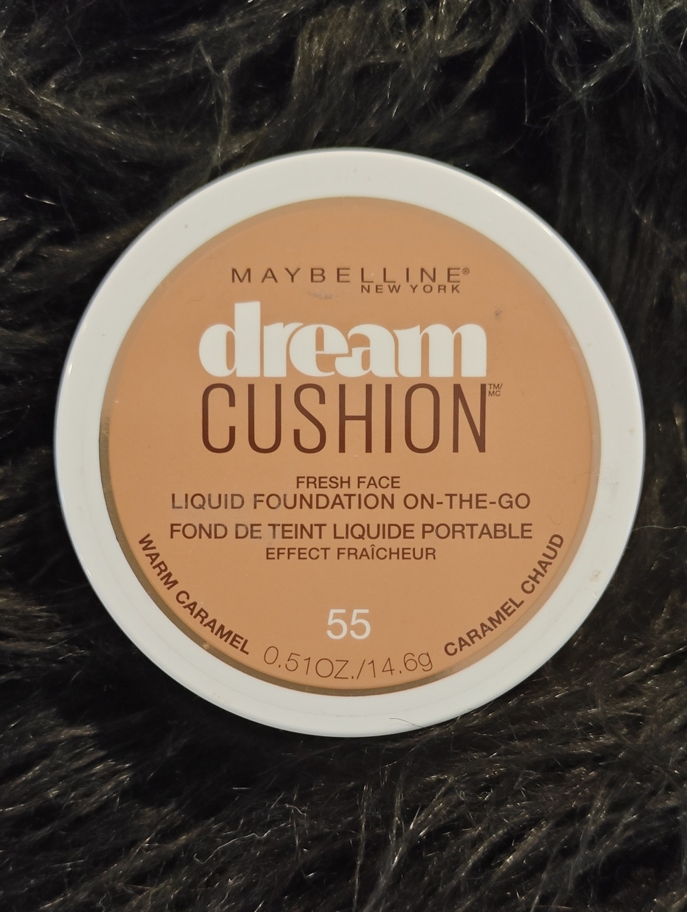Maybelline Dream Cushion Foundation 55 Warm Caramel